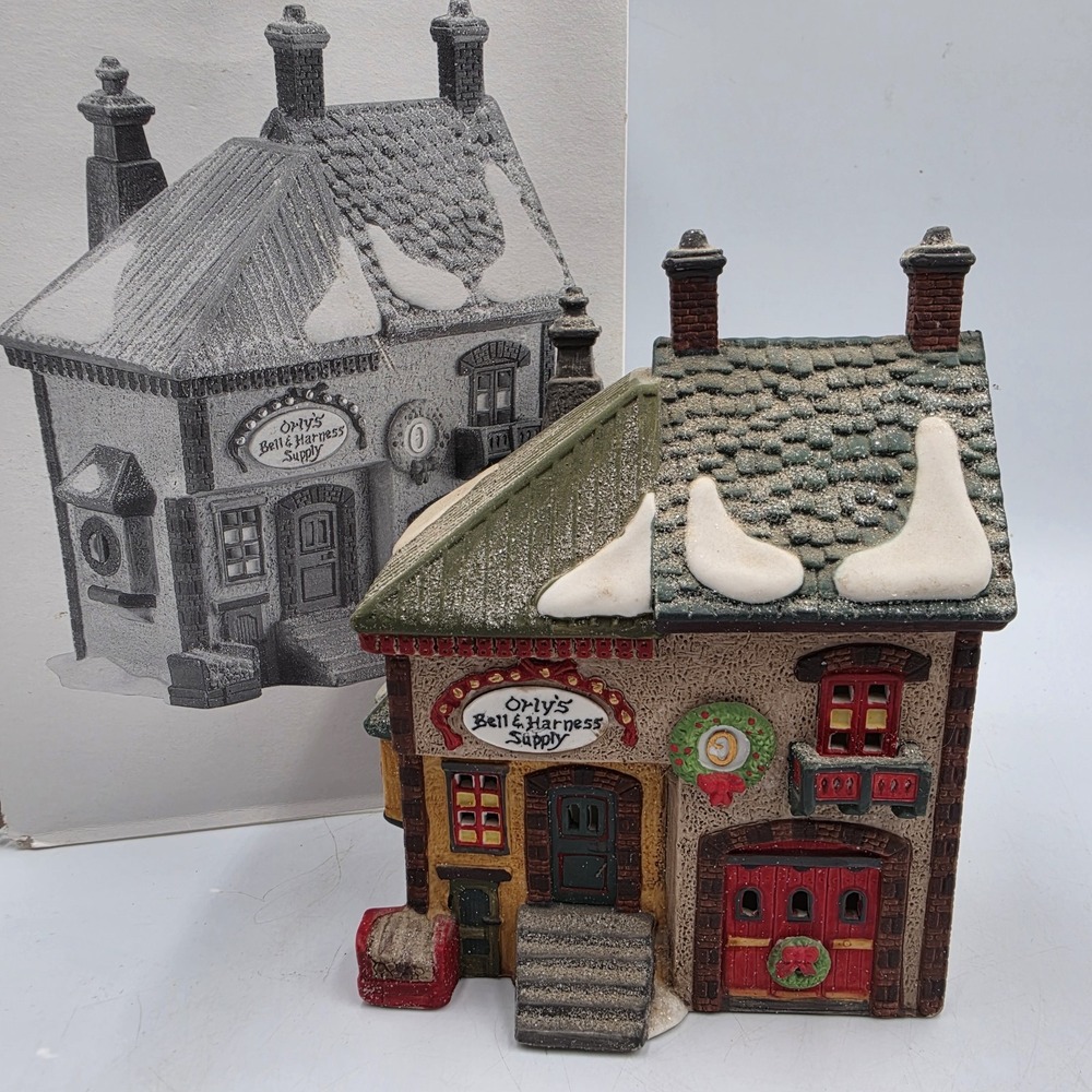 Dept 56 Heritage Village Orly's Bell & Harness Supply 56219 North Pole Series
